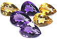 Améthyste & Citrine Améthyste & Citrine