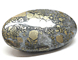 Calcédoine à Marcassite Calcédoine à Marcassite