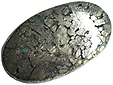 Calcédoine à Marcassite Calcédoine à Marcassite