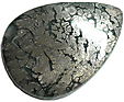 Calcédoine à Marcassite Calcédoine à Marcassite