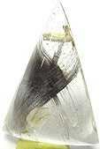 Quartz à Brookite Quartz à Brookite