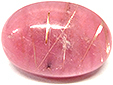 Quartz Rutile sur Rhodonite Quartz Rutile sur Rhodonite