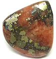 Triplite & Pyrite Triplite & Pyrite
