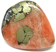 Triplite & Pyrite Triplite & Pyrite