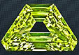 diamant jaune-vert naturel