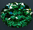 diamant vert-bleu naturel