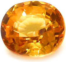 grenat spessartite orange