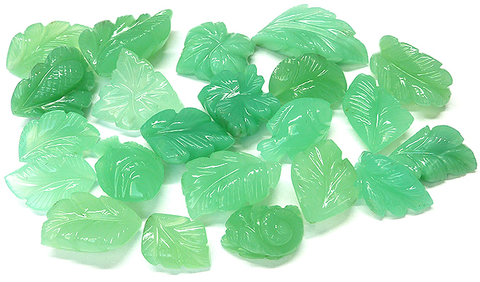 chrysoprase sculptee