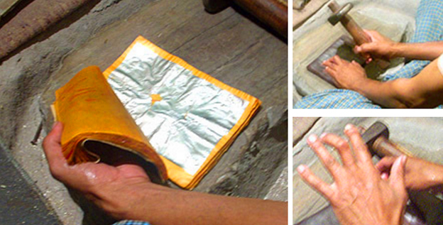 travail de l argent en feuille Jaipur