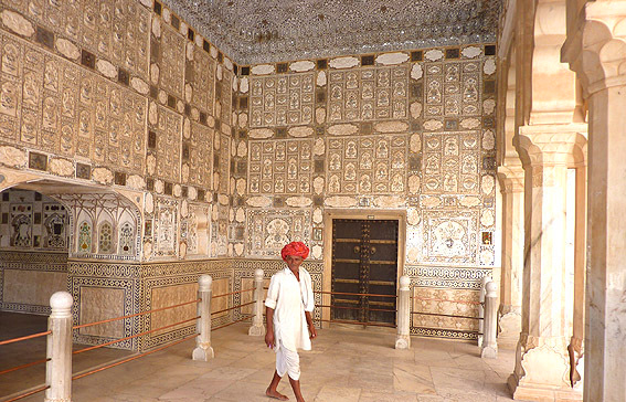 palais des audiences fort ambert jaipur inde
