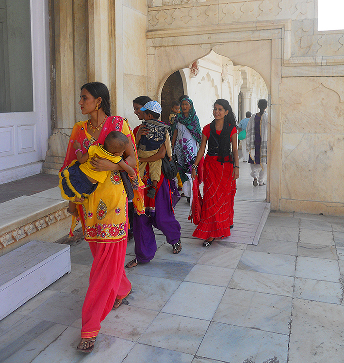 indiennes sari
