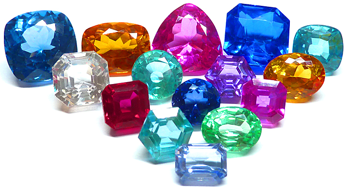 corindon et spinelle de synthese