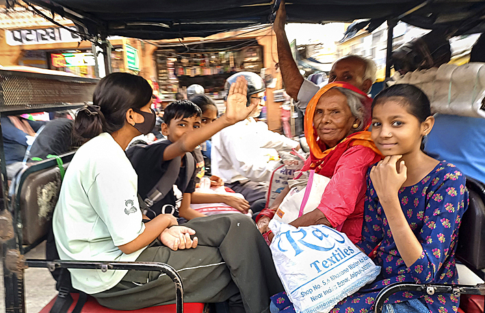 rickshaw touctouc jaipur