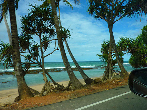 bord de mer Galle - Sri Lanka