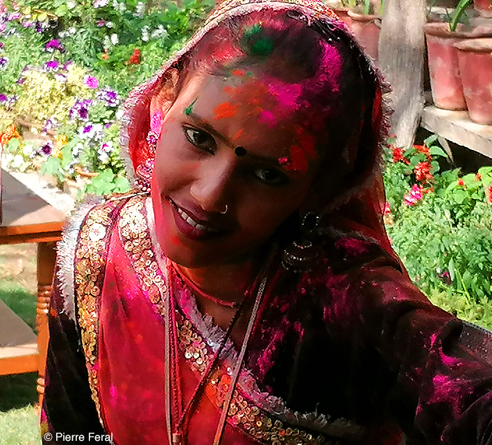 Jaipur Holi fete des couleurs 2