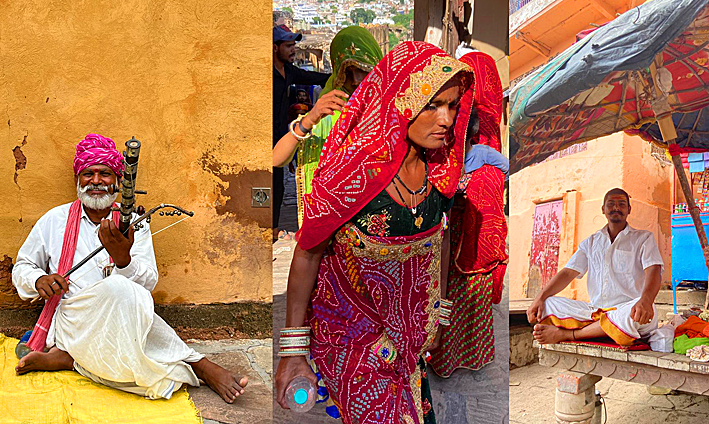 visages rayonnants jaipur