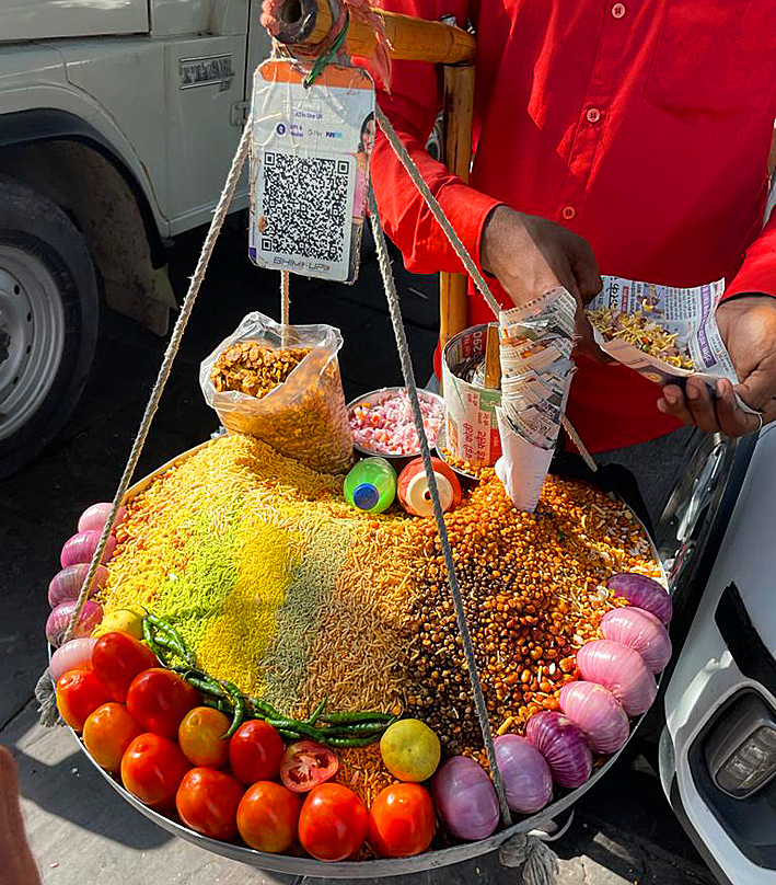 jaipour vendeur de rue
