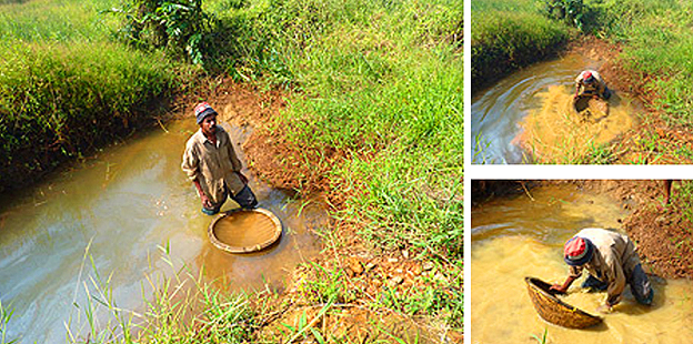 exploitants miniers ratnapura sri lanka battée