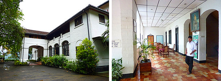 ancienne maison du gouverneur Rest House Ratnapura Sri Lanka