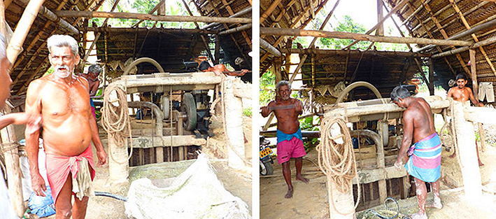 travail à la mine au sri lanka