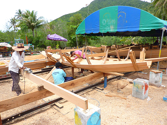 fabrication bateaux thailande
