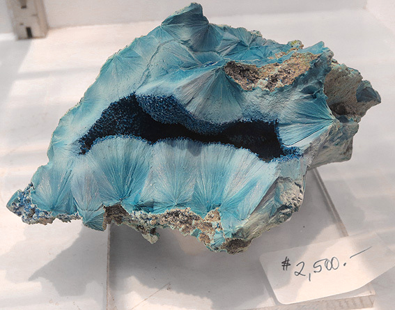 Shattuckite fibroradi&eacute;e