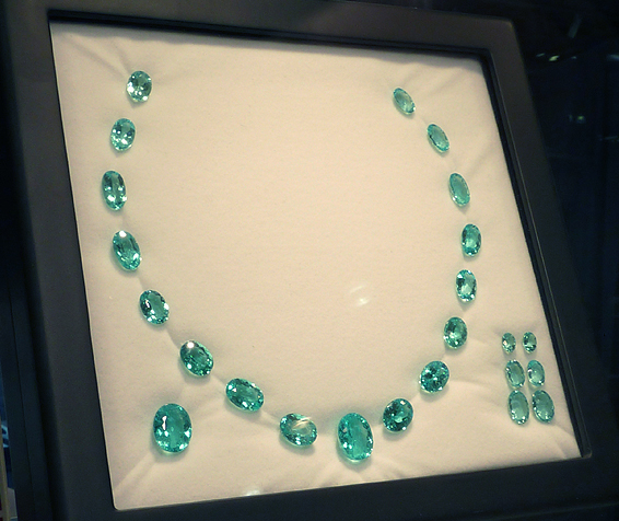 tourmaline paraiba Tucson 2016
