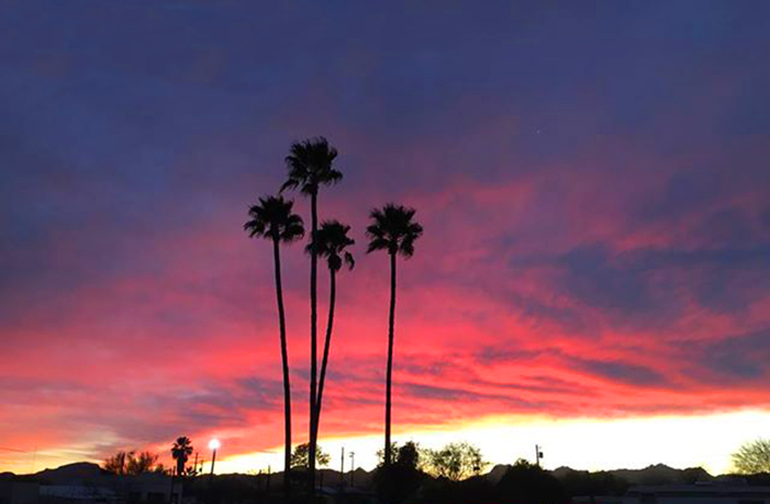 coucher de soleil tucson