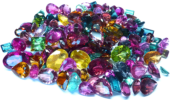lot de tourmalines