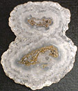 Agate Double Coeur