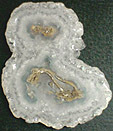 Agate Double Coeur