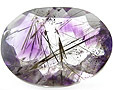 Amethyste � inclusions