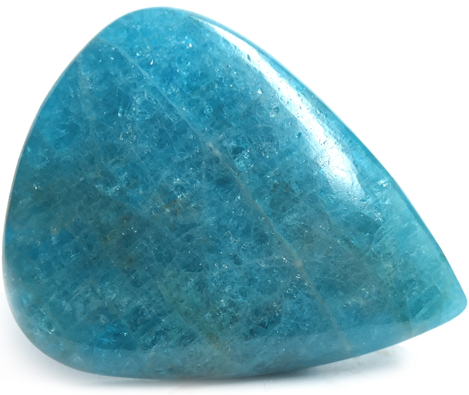 Apatite Bleue Du Brésil - Pierre Fine Naturelle De 1,05 Carat - Avec Certificat AGI