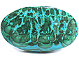 Chrysocolle-Malachite