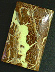 Chrysoprase sur matrice