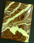 Chrysoprase sur matrice