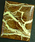 Chrysoprase sur matrice
