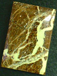 Chrysoprase sur matrice