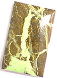 Chrysoprase sur matrice