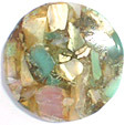 Chrysoprase & Opale amalgam�es
