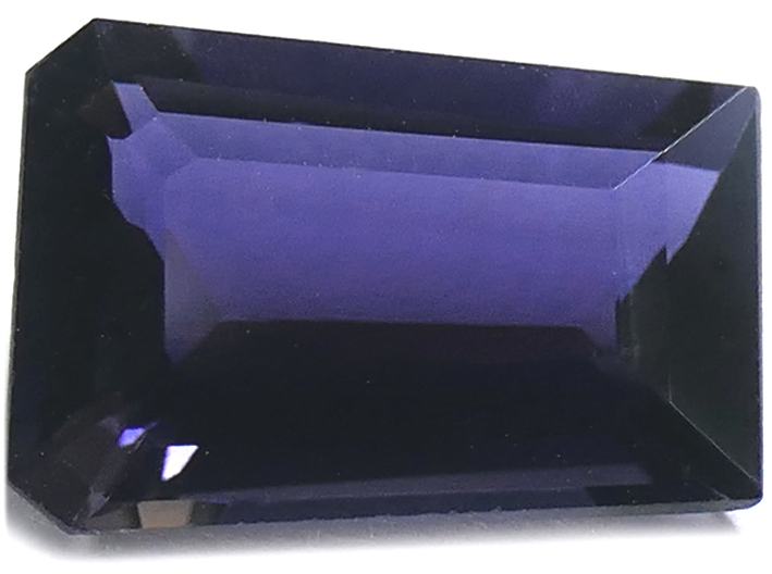 Cabochon Iolite (pierre De Soleil) Forme Poire - Pierre Naturelle - Taille 21,5x12,5 Mm - Neuf Sans Emballage
