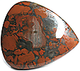 Jaspe � H�matite