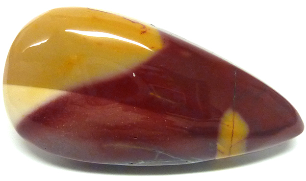 Petit Cœur En Jaspe Mookaïte - Pierre Naturelle Multicolore - B127 - Neuf Sans Emballage