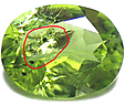 P�ridot � Inclusions