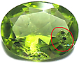 P�ridot � Inclusions
