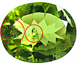 P�ridot � Inclusions