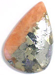 Pyrite-Rhodochrosite