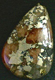 Pyrite-Rhodochrosite
