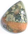 Pyrite-Rhodochrosite