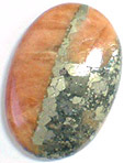 Pyrite-Rhodochrosite